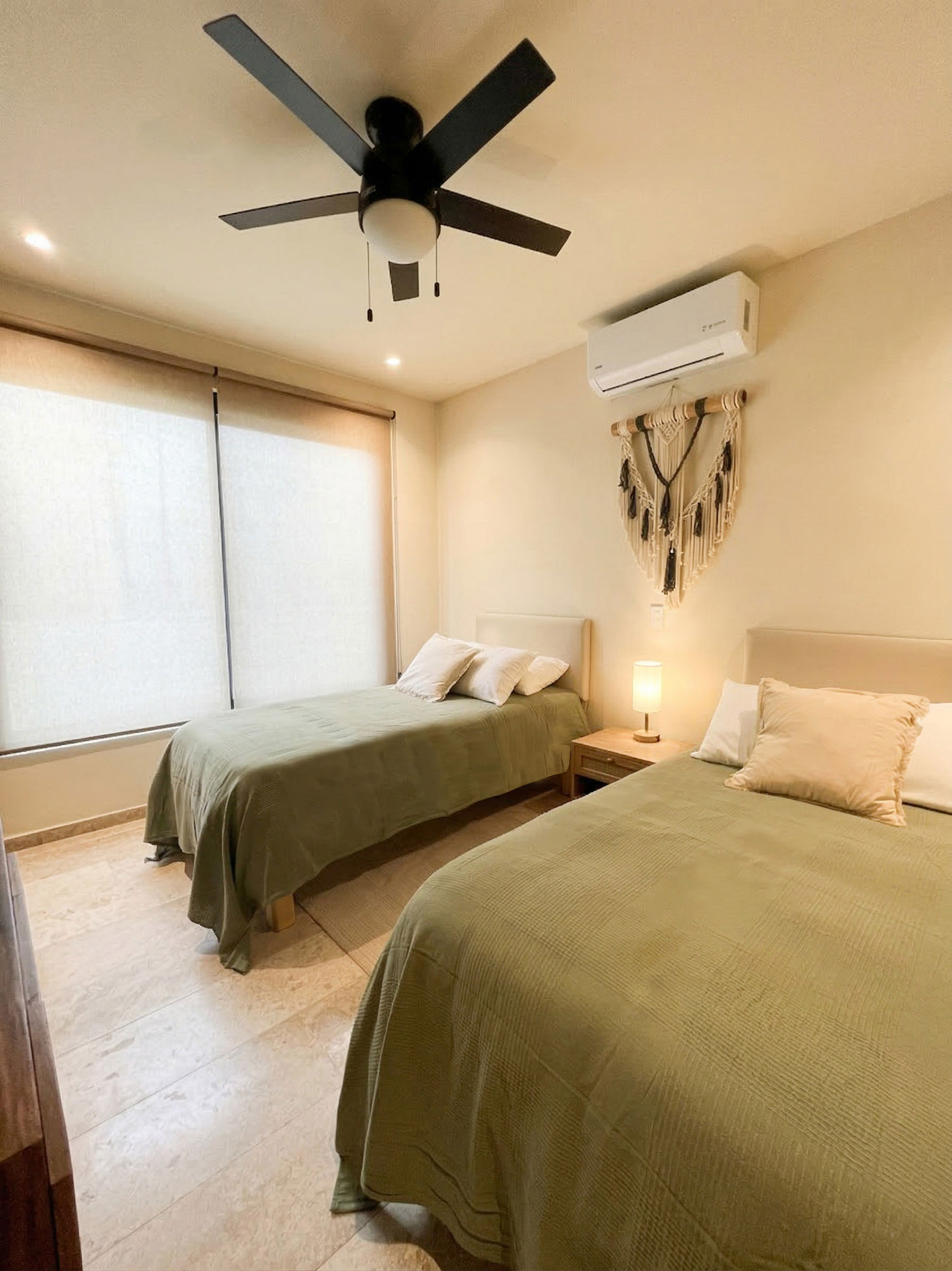 Second bedroom with twin beds Bucerias