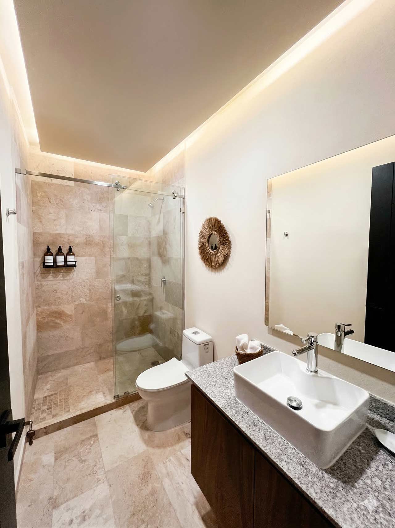 Luxury bathroom finishes Bucerias Mexico